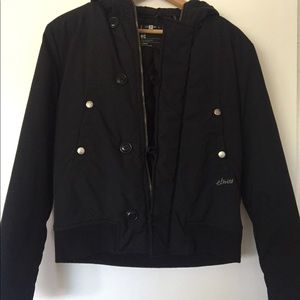 Etnies hooded warm jacket small size for woman